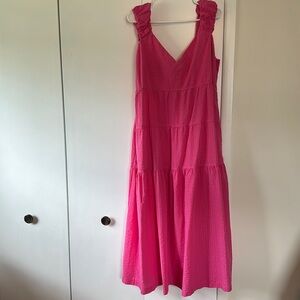 NWOT Old Navy bow detail maxi dress XL